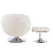 Fauteuil Crème Schuim 84 cm 83.5x88.5x83.5 cm-3-Zitsbanken-J-Line