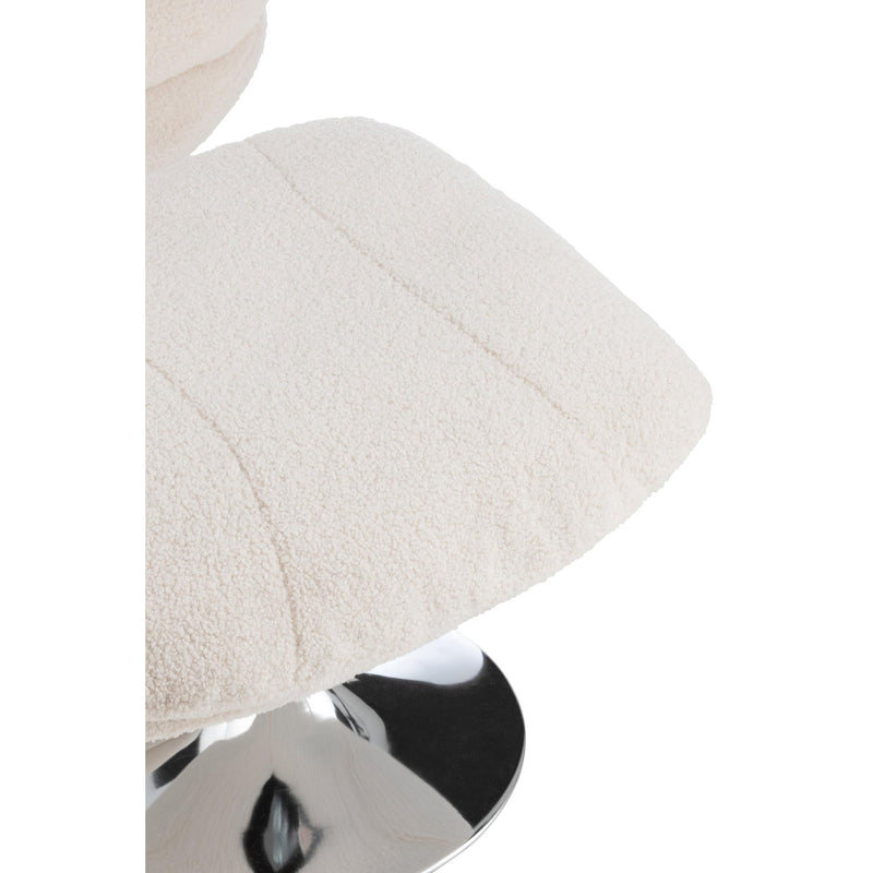 Fauteuil Crème Schuim 84 cm 83.5x88.5x83.5 cm-3-Zitsbanken-J-Line