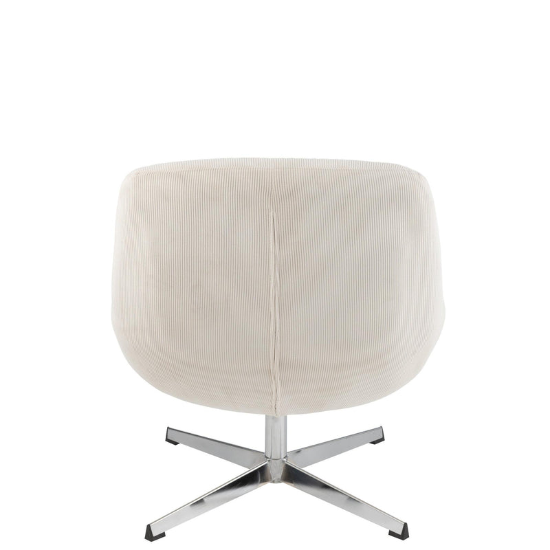 Fauteuil Crème Stof 72 cm 72x75x79 cm-Fauteuils-J-Line