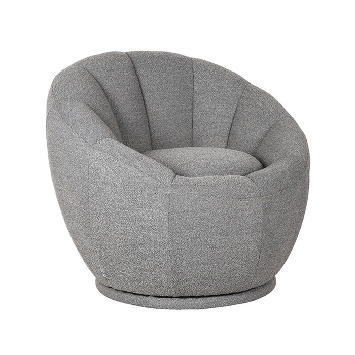 Fauteuil Crown - Grijs - Boucle-Fauteuils-LABEL51