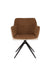 Fauteuil Daley Beige/bruin Polyester Bruin 63x62.5 cm-Fauteuils-Creating Home