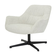 Fauteuil Daphne Greige Draaibaar 84 cm 84x78x77 cm-Fauteuils-Livingfurn