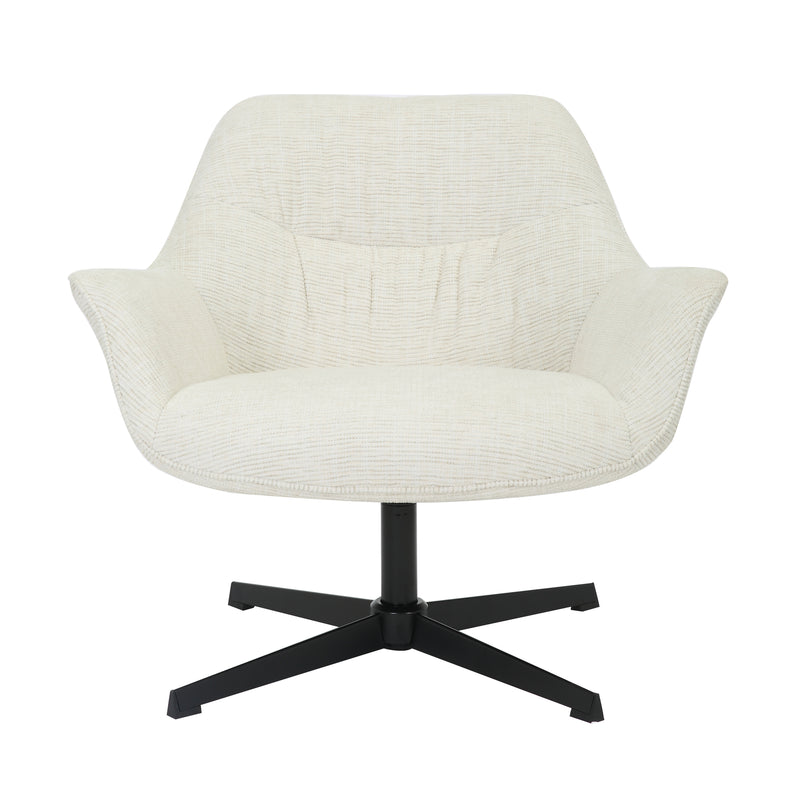Fauteuil Daphne Zand Draaibaar 84 cm 84x78x77 cm-Fauteuils-Livingfurn