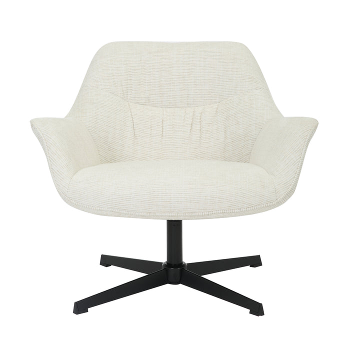Fauteuil Daphne Zand Draaibaar 84 cm 84x78x77 cm-Fauteuils-Livingfurn