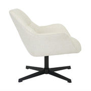 Fauteuil Daphne Zand Draaibaar 84 cm 84x78x77 cm-Fauteuils-Livingfurn