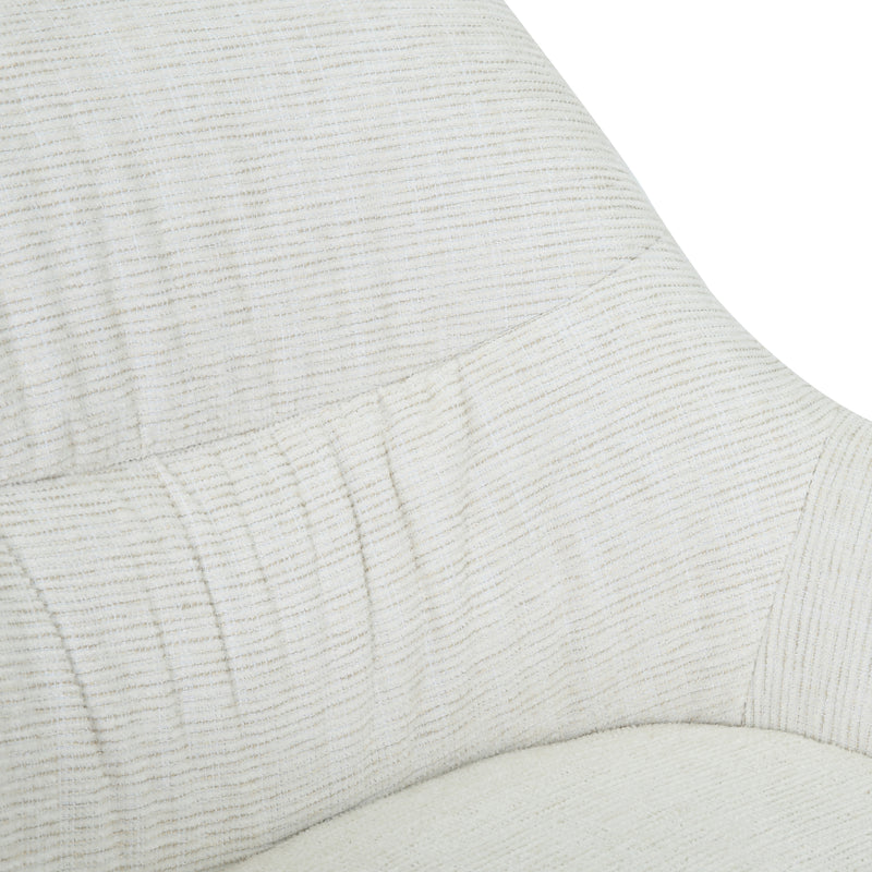 Fauteuil Daphne Zand Draaibaar 84 cm 84x78x77 cm-Fauteuils-Livingfurn