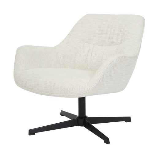 Fauteuil Daphne Zand Draaibaar 84 cm-Fauteuils-Livingfurn