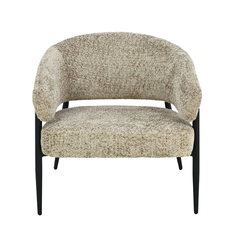 Fauteuil Dilan Bruin 73 cm 73x72.5x75 cm-Fauteuils-Livingfurn