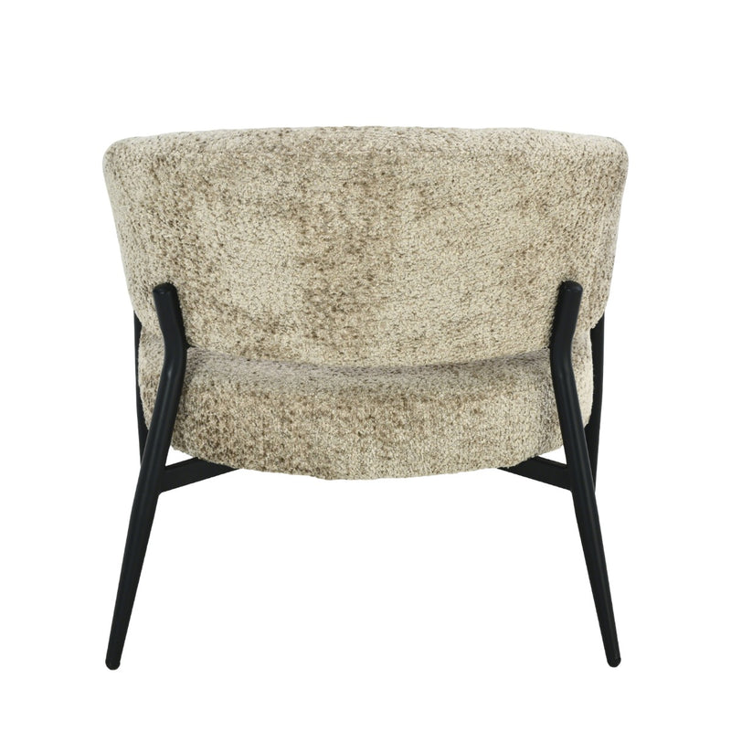 Fauteuil Dilan Bruin 73 cm 73x72.5x75 cm-Fauteuils-Livingfurn
