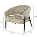 Fauteuil Dilan Bruin 73 cm-Fauteuils-Livingfurn