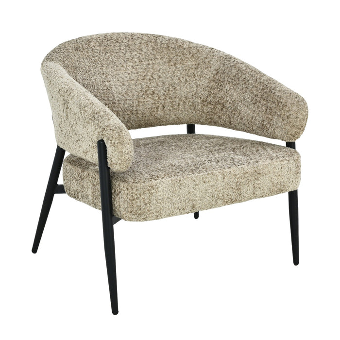 Fauteuil Dilan Bruin 73 cm-Fauteuils-Livingfurn