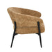 Fauteuil Dilan Cognac 73 cm-Fauteuils-Livingfurn