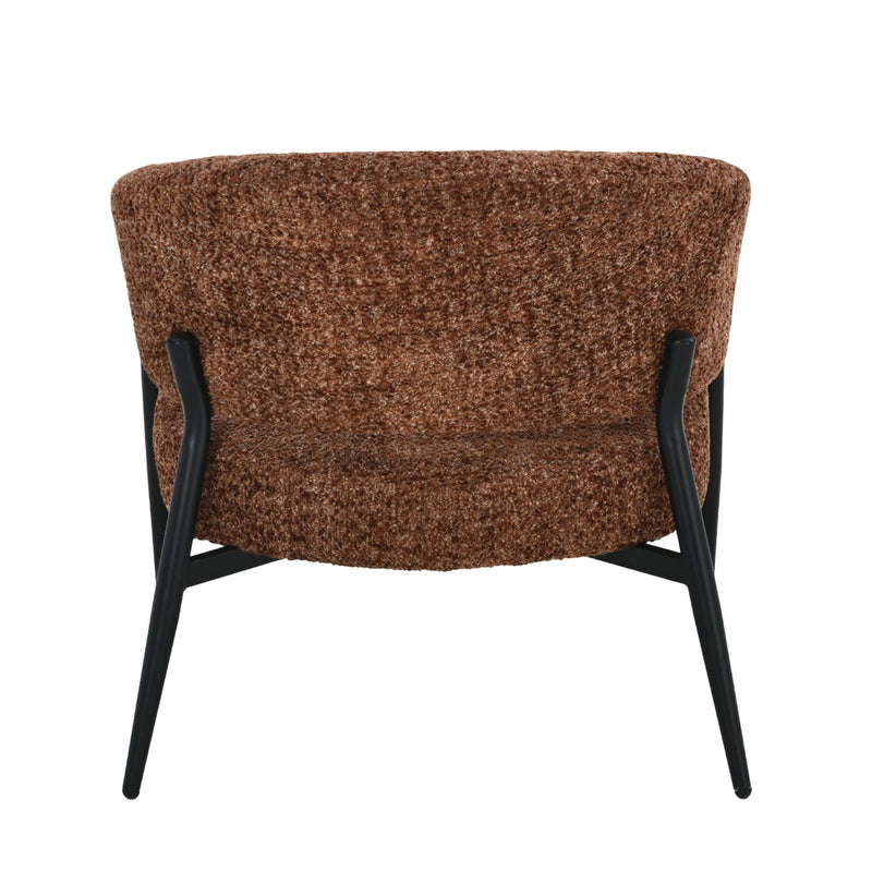 Fauteuil Dilan Hazelnoot 73 cm 73x72.5x75 cm-Fauteuils-Livingfurn