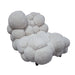 Fauteuil Dokota Wit-Fauteuils-PTMD