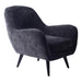 Fauteuil Donny Hout Antraciet-Fauteuils-PTMD