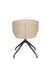 Fauteuil Draaibare Eetkamerstoel Balado Polyester Bruin 57x54.5-Fauteuils-Creating Home