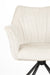Fauteuil Draaibare Eetkamerstoel Kodak Polyester Beige 62x66 cm-Fauteuils-Creating Home