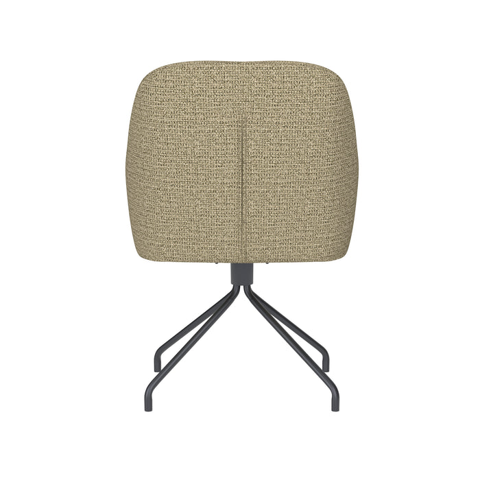 Fauteuil Draaibare Eetkamerstoel Otis Groen Polyester Groen-Fauteuils-Creating Home