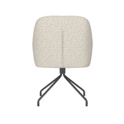 Draaibare Eetkamerstoel Otis Off-white Polyester Beige-Eetkamerstoelen-Creating Home