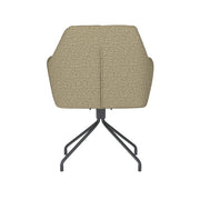 Draaibare Eetkamerstoel Pete Groen Polyester Groen-Eetkamerstoelen-Creating Home