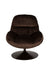 Fauteuil Draaibare Fauteuil Beefy Polyester Bruin 84.5x76.5 cm-Fauteuils-Creating Home