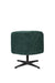 Fauteuil Draaibare Fauteuil Belmond Rib Polyester Groen 71x65 cm-Fauteuils-Creating Home