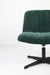 Fauteuil Draaibare Fauteuil Belmond Rib Polyester Groen 71x65 cm-Fauteuils-Creating Home