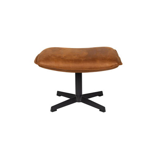 Fauteuil Draaibare Fauteuil John Cognac PU-Leder Bruin 40x60 cm-Fauteuils-Creating Home