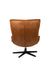 Fauteuil Draaibare Fauteuil John Cognac PU-Leder Bruin Ø93x92 cm-Fauteuils-Creating Home