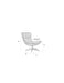 Fauteuil Draaibare Fauteuil John PU-Leder Donkergrijs 92x81 cm-Fauteuils-Creating Home