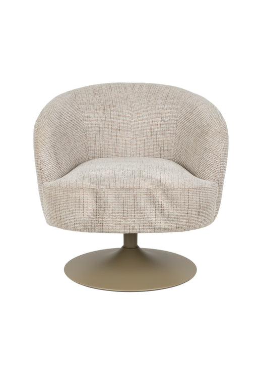 Fauteuil Draaibare Fauteuil Renate Polyester Bruin 75x75 cm-Fauteuils-Creating Home