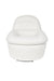 Fauteuil Draaibare Fauteuil Velvoro Polyester Off white 84x80 cm-Fauteuils-Creating Home