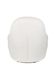 Fauteuil Draaibare Fauteuil Velvoro Polyester Off white 84x80 cm-Fauteuils-Creating Home