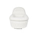 Fauteuil Draaibare Fauteuil Velvoro Polyester Off white 84x80 cm-Fauteuils-Creating Home