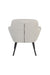 Fauteuil Dude Boucle Polyester Beige 76x77 cm-Fauteuils-Creating Home