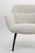 Fauteuil Dude Boucle Polyester Beige 76x77 cm-Fauteuils-Creating Home
