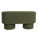 Fauteuil Eetkamerbank Marcos Stof, Polyester, Pine hout Groen-Fauteuils-Creating Home
