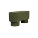 Fauteuil Eetkamerbank Marcos Stof, Polyester, Pine hout Groen-Fauteuils-Creating Home