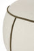 Eetkamerbank Marina L Polyester, Hout Wit 44x121 cm-Eetkamerstoelen-Creating Home