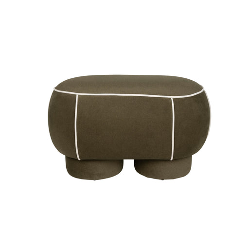 Eetkamerbank Marina M Polyester, Hout Groen 45.5x77.5 cm-Eetkamerstoelen-Creating Home