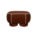 Eetkamerbank Marina M Polyester, Hout Rood 45.5x77.5 cm-Eetkamerstoelen-Creating Home