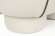 Eetkamerbank Marina M Polyester, Hout Wit 45.5x77.5 cm-Eetkamerstoelen-Creating Home