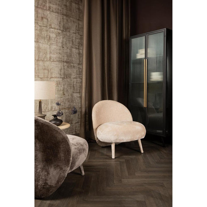Fauteuil Eonas Polyester Beige 724560-PTMD