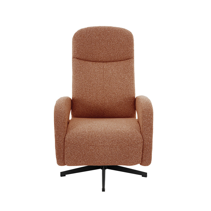 Fauteuil Esbjerg Bouclé Donkergrijs-Fauteuils-LABEL51