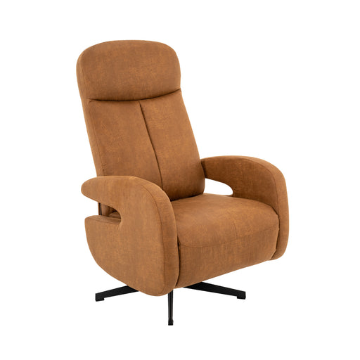 Fauteuil Esbjerg PU-Leder Grijs 68x84x114 cm-Fauteuils-LABEL51