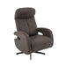 Fauteuil Esbjerg - Taupe - Kunstleder - Manueel Verstelbaar-Fauteuils-LABEL51