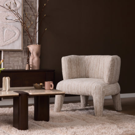 Fauteuil Eva Plum