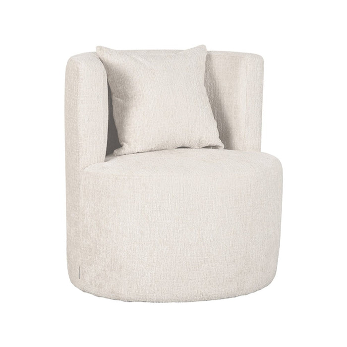 Fauteuil Evy - Natural - Velvet 65 cm-Fauteuils-LABEL51