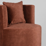 Fauteuil Evy Rust Velvet 65 cm 65x65x75 cm-Fauteuils-LABEL51