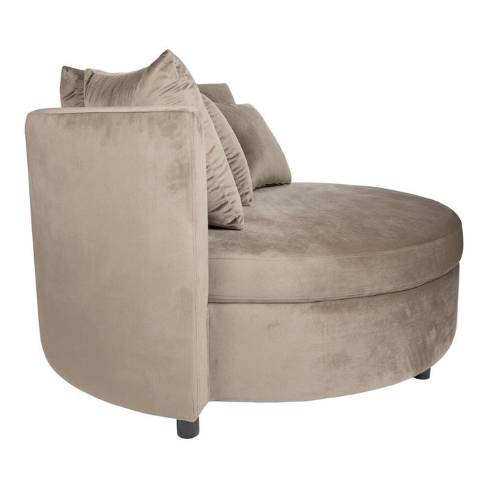 Fauteuil Fayen Polyester Beige-Fauteuils-PTMD